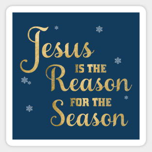 Jesus Is The Reason For The Season Sticker